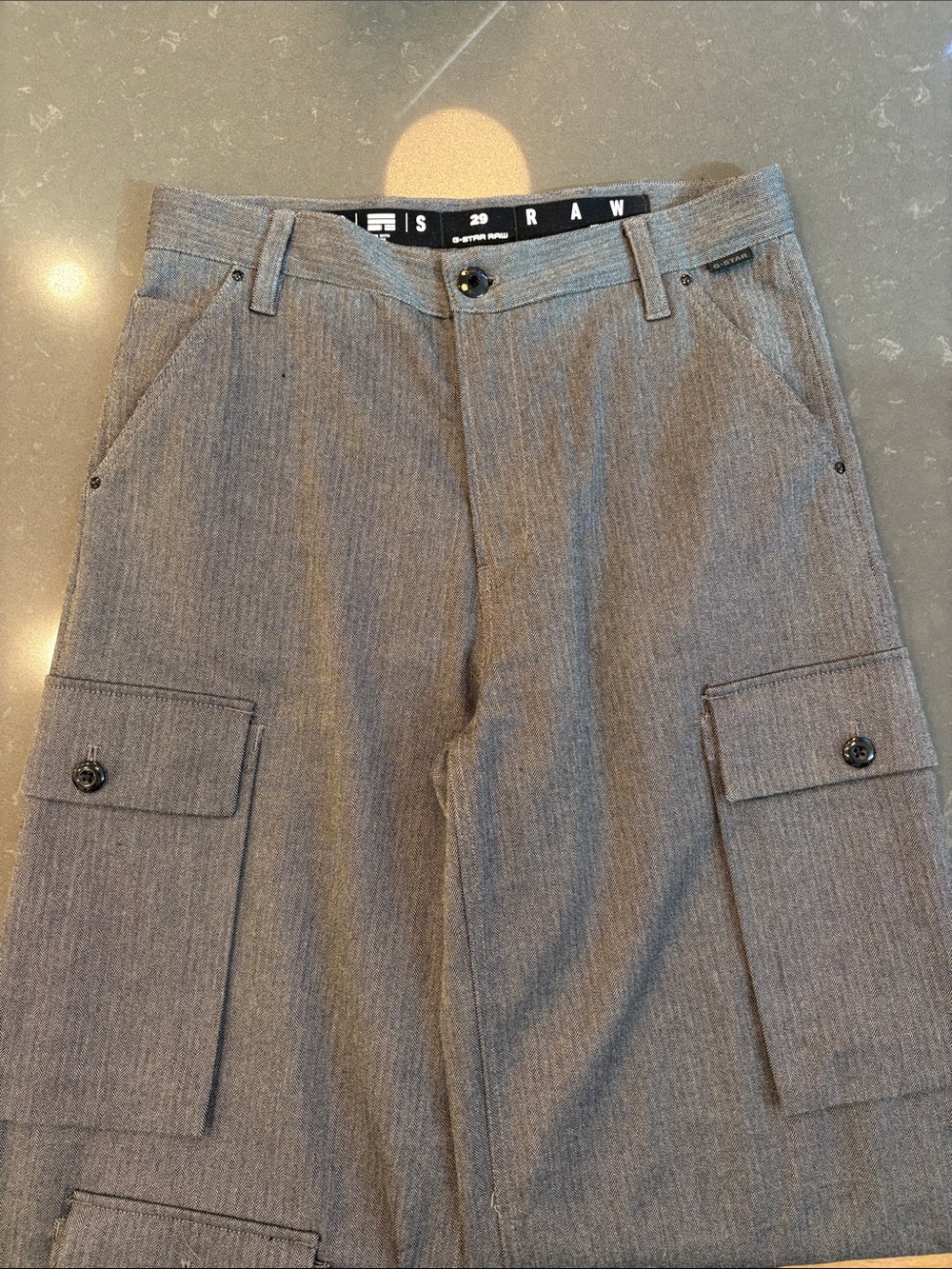 G-Star Herringbone Cargo Pants - Picture 7 of 13
